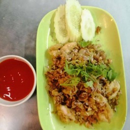 ปลาหมึกทอดกระเทียม