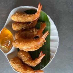 กุ้งชุบแป้งทอด