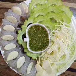 กุ้งแช่น้ำปลา