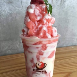 สตรอเบอรี่สมูทตี้โยเกิร์ต