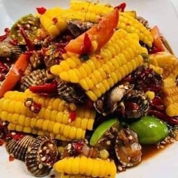 ตำข้าวโพดหอยแครง