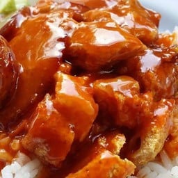 ข้าวหมูกรอบ ล้วน