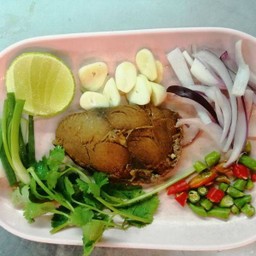 ปลาอินทรีเค็มทอด