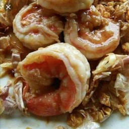 กุ้งทอดกระเทียม