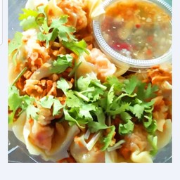 เกี๊ยวกุ้งลวก