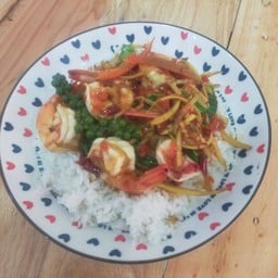 ข้าวกุ้งผัดฉ่า