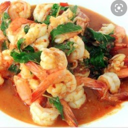 กะเพรากุ้ง