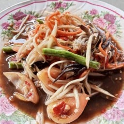 ส้มตำ หมูปิ้งนมสด บางบอน