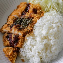 [ลด20%] ข้าวไก่ทอด ซอสเทริยากิ