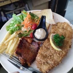 ไก่สไปซี่ กับปลาดอรี