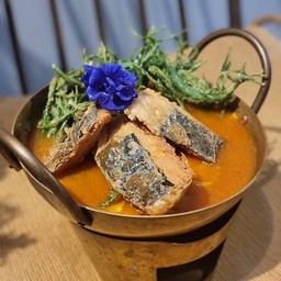 วีแกนแกงส้มแปะซะชะอมทอด