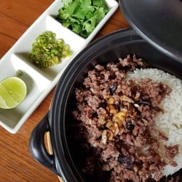 ข้าวอบหนำเลี๊ยบหมูสับ