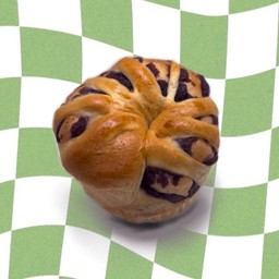 ปังกลมมันม่วง