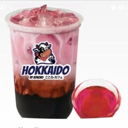 นมฮอกไกโดชมพู