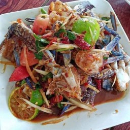 ร้านน้องมีตังค์ ตำ ยำ แซ่บนัว ,อาหารตามสั่ง