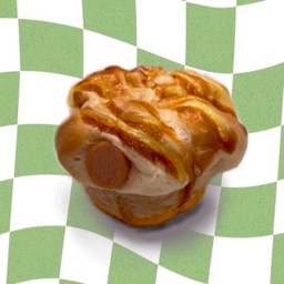 ปังกลมไส้กรอกไก่