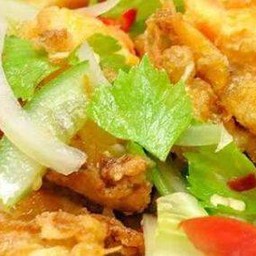 ยำไข่ดาว