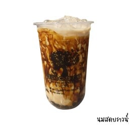 นมสดบราวน์ชูก้า