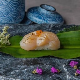 41) หอยเชลล์ย่าง