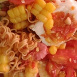 ส้มตำทะเลบัวแดง