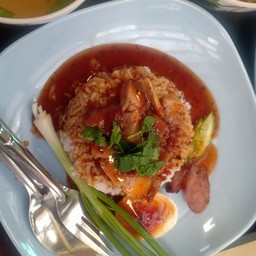 ข้าวหมูแดง ธรรมดา