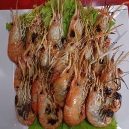 บัดตะบองกุ้งเผา