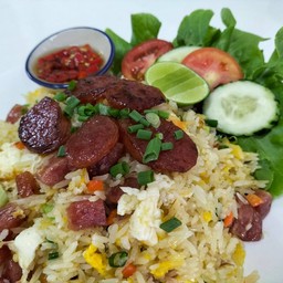 ข้าวผัดกุนเชียงเจ้าสัว