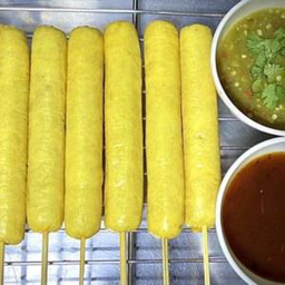 ไข่ปลาหมึกเน้นๆน้ำจิ้มรสแซ่บ