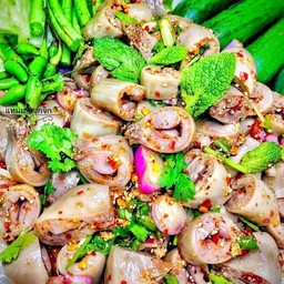 ลาบใส้ตัน