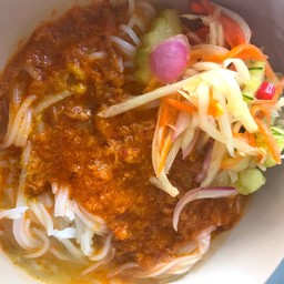 ขนมจีนน้ำพริกหวาน