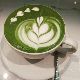 Hot Matcha latte