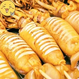 ปลาหมึกไข่แน่นๆเต็มตัว size XL จัมโบ้ + น้ำจิ้มซีฟู้ด