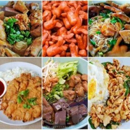 ก๋วยเตี๋ยวไก่ตุ๋นมะระอาหารตามสั่ง