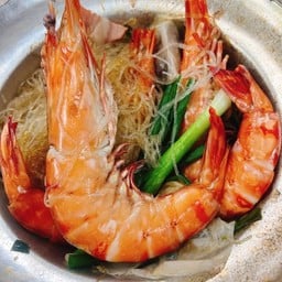 กุ้งอบวุ้นเส้น