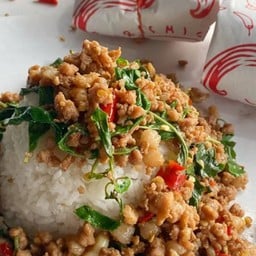 กระเพราไก่สับห่อ3ห่อ1ชุด#สูตรโบราณ