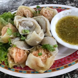 เกี๊ยวรวม (กุ้ง+ปลา )