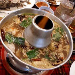 ต้มยำหัวพุงไข่ ปลาช่อน ใหญ่