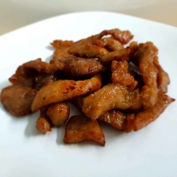หมูย่างทอดหม้อ ต้นตำหรับ