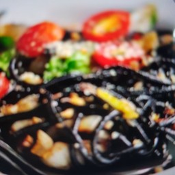 เส้นหมึกดำพริกไทยดำ