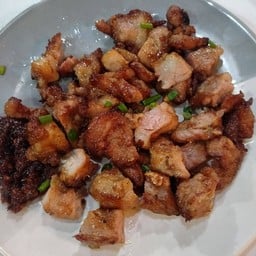 หมูทอดน้ำพริกเผา