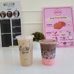 ชานมเมลโล่ นมโกโก้สตรอเบอรี่