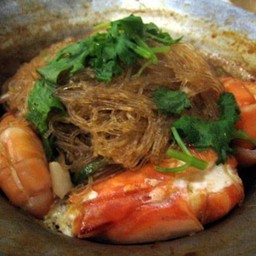 กุ้งอบวุ้นเส้น