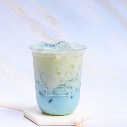 อัญชัน นมสดเย็น