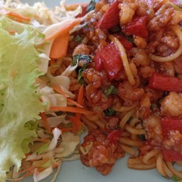 สปาเก็ตตี้ซอสไก่