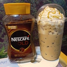 กาแฟเย็น วิปครีมคาราเมล