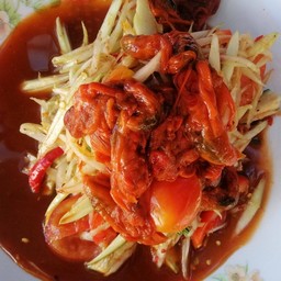 ตำปลาร้าหอยดอง