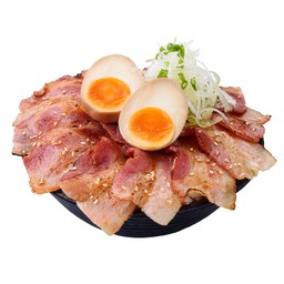 ข้าวหน้าล้นเบคอนย่าง