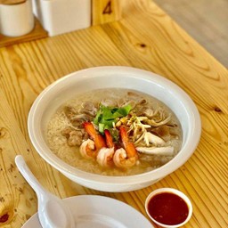 ข้าวต้มรวม 164 ชามยักษ์ (หมู+ทะเล)