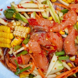 Yum Salmon Mango Corn