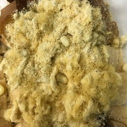 Toasted Bread with Pork Floss and Chili Paste